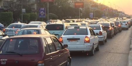 حالة المرور اليوم، تعرف على أماكن الكثافات المرتفعة بمعظم محاور القاهرة والجيزة والقليوبية