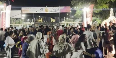 زحام في شوارع قرطاج بسبب حفل تامر عاشور والجمهور يردد أغانيه قبل صعوده للمسرح (فيديو)