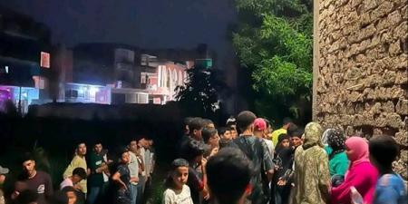 بعد إنقاذ شخصين بأعجوبة، الصور الأولى لموقع التنقيب عن الآثار في نامول بطوخ - النيل نيوز