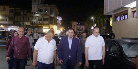 تحركات ميدانية مكثفة لمحافظ دمياط في شوارع رأس البر لإعادة الانضباط (صور) - النيل نيوز