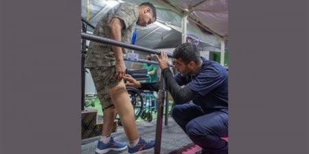 المستشفى الإماراتي العائم بالعريش ينجح في تركيب أطراف صناعية لـ64 مصابا فلسطينيا - النيل نيوز