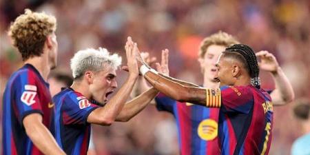 برشلونة يضرب أتلتيك بلباو بثنائية ويتصدر الليجا تحت أنظار حمزة عبدالكريم - النيل نيوز