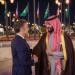 بن سلمان يبحث مع الرئيس الفرنسي تطورات الأوضاع في قطاع غزة