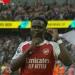 arsenal vs fulham.. بوكايو ساكا يسجل الهدف الثاني لـ آرسنال في مرمى فولهام بالدوري الإنجليزي الممتاز