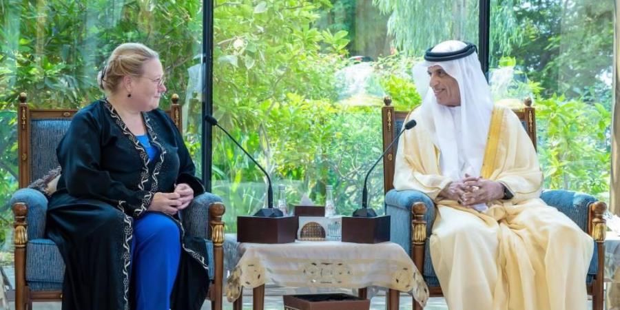 سعود بن صقر يستقبل سفيرة فنلندا ويبحثان تعزيز العلاقات