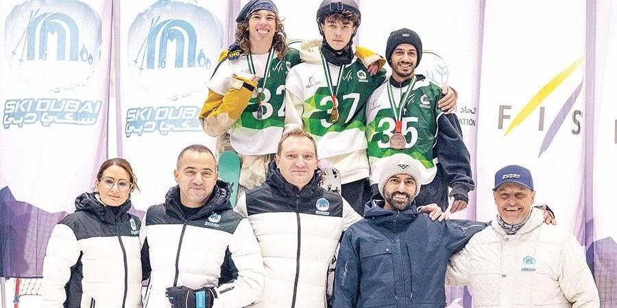 مشاركة مميزة لمنتخب الإمارات في«التزلج الحر»