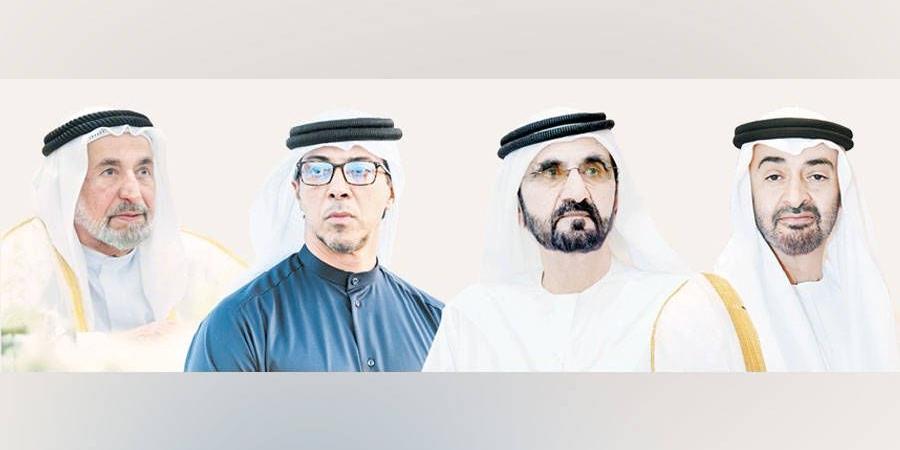 رئيس الدولة ونائباه وسلطان والحكام يعزّون أمير الكويت