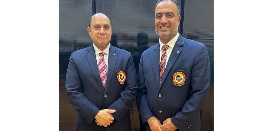 منح الزعابي وعزازي الشارة البرونزية في التحكيم الدولي للكاراتيه