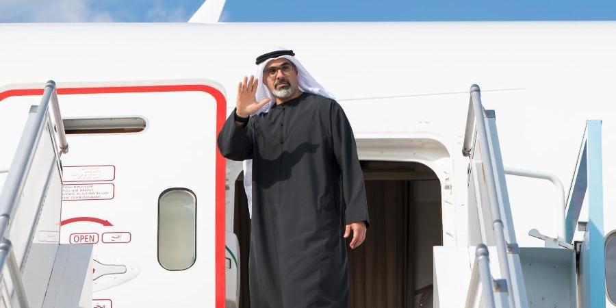 خالد بن محمد بن زايد يغادر كوريا بعد المشاركة في أعمال منتدى «APEC»