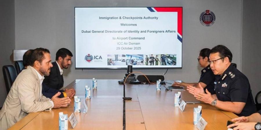 وفد «الهوية وشؤون الأجانب بدبي» يزور سنغافورة