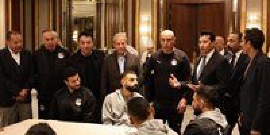 وزير الرياضة وهاني أبو ريدة يحفزان المنتخب قبل أمم أفريقيا