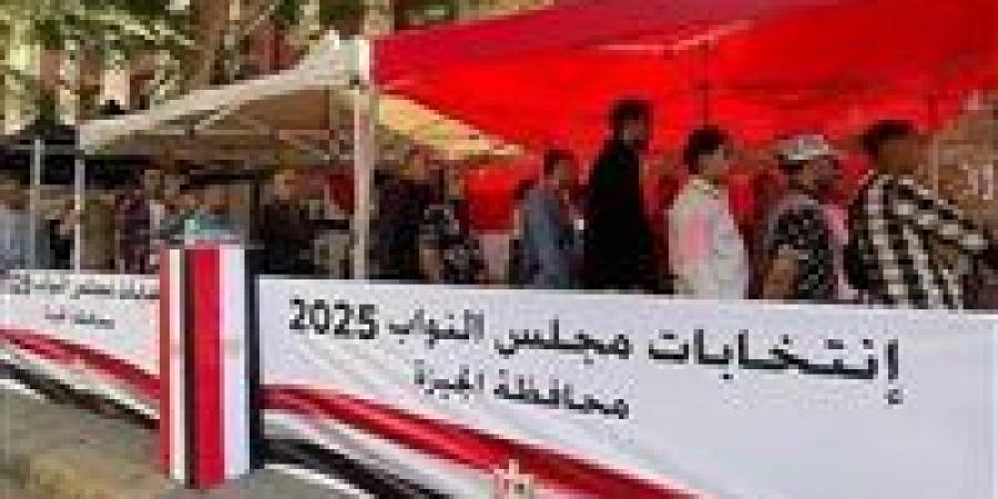توافد كبير للناخبين على لجان الاقتراع بالجيزة للإدلاء بأصواتهم في انتخابات الإعادة بالدوائر الـ19 الملغاة