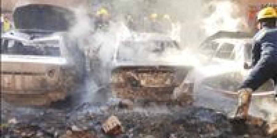 التحقيقات تكشف سبب احتراق 5 سيارات ببولاق الدكرور