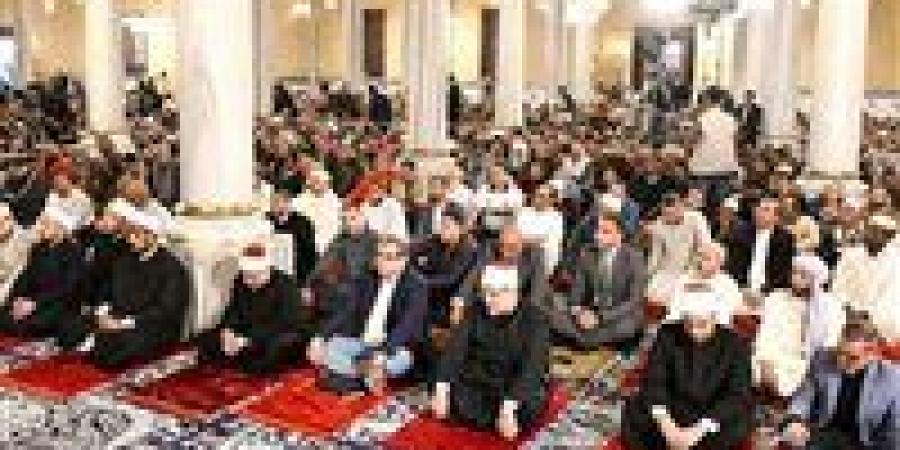 نقل مباشر لشعائر صلاة الجمعة من الجامع الأزهر