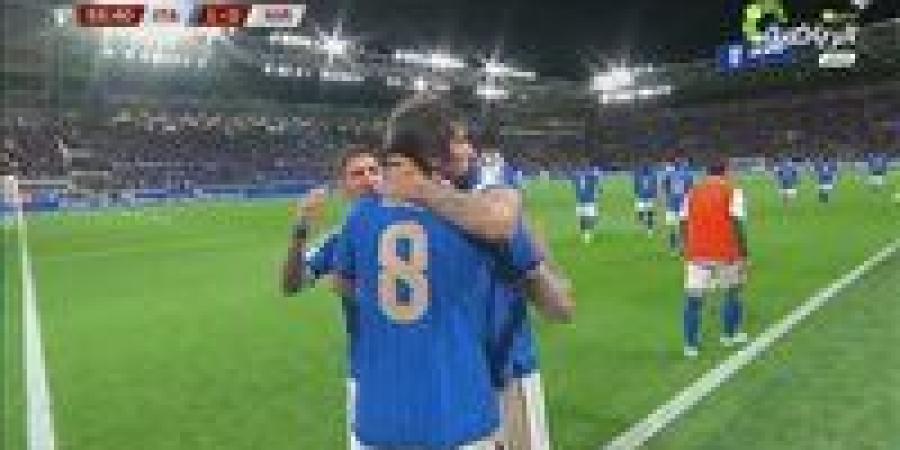 إيطاليا ضد أيرلندا الشمالية.. ساندرو تونالي يسجل الهدف الأول لـ منتخب إيطاليا في مرمى أيرلند الشمالية بتصفيات كأس العالم