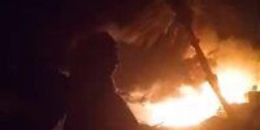 حريق بكرفان العمال بالعاصمة الإدارية.. السيطرة قبل الكارثة