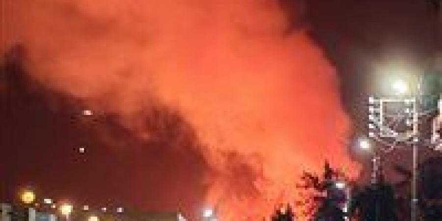 7 مصابين بحريق منزل بعزبة خليفة بقنا