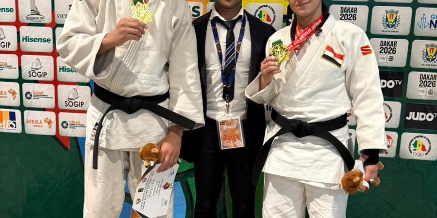 مصر تحصد 3 ميداليات في بطولة إفريقيا المفتوحة للجودو