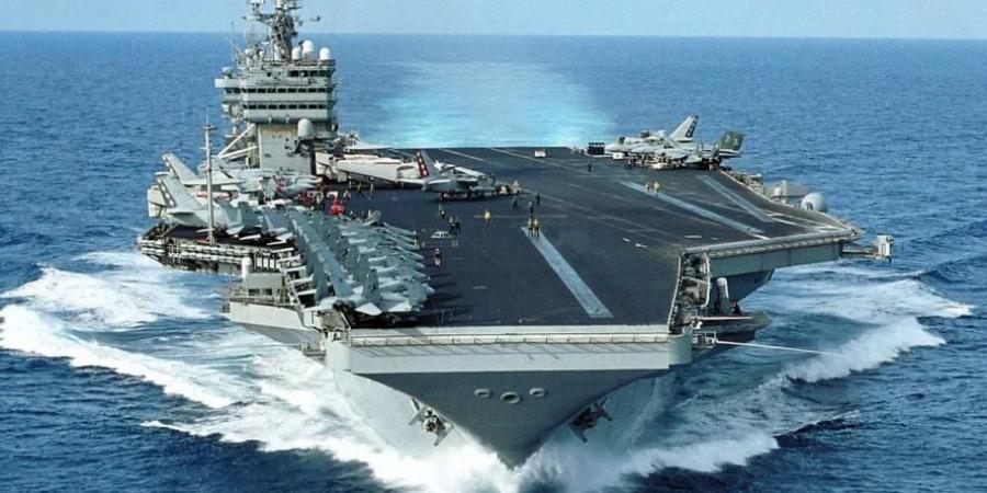 الحاملة «جورج بوش».. قبضة واشنطن الفولاذية في مهمة إيران