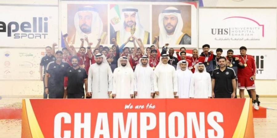 الشارقة بطلاً لدوري الشباب للموسم التاسع على التوالي