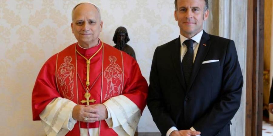 لبنان محور أول لقاء بين ماكرون والبابا ليو الرابع عشر
