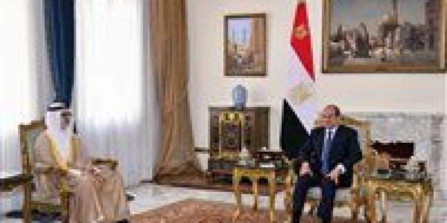 الرئيس السيسي يستقبل وزير خارجية الكويت الشقيقة