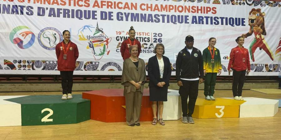 سيطرة مصرية علي منصات التتويج في بطولة افريقيا للجمباز الفني بالكاميرون