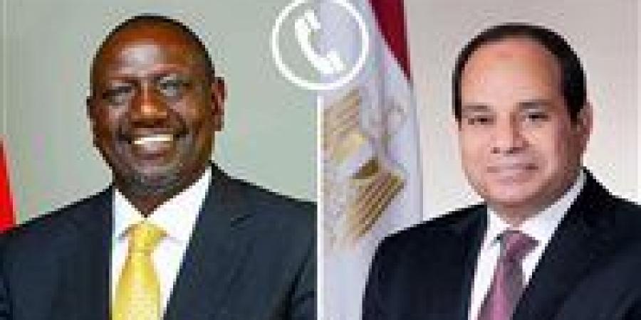 الرئيس السيسي يجري اتصالًا هاتفيًا برئيس جمهورية كينيا
