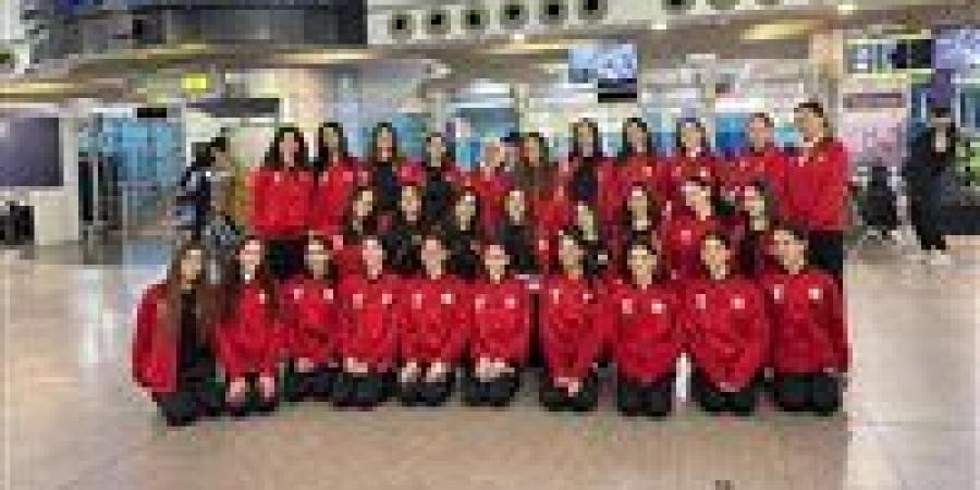 منتخب مصر الجمباز الإيقاعي يغادر جنوب أفريقيا للبطولة الأفريقية