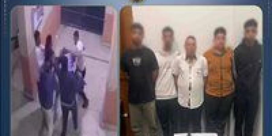 ضبط المتهمين بالتعدي على شاب في مدخل عقار بالغربية