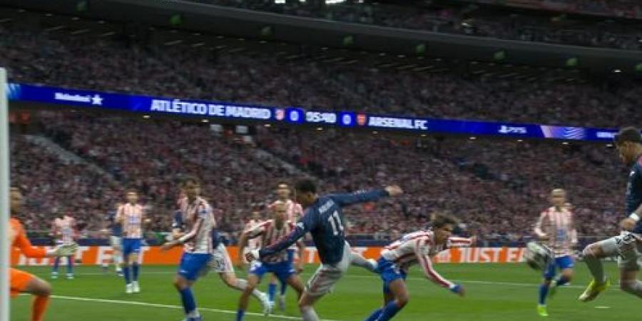 atlético madrid vs arsenal.. ملخص اهداف ونتيجه مباراة آرسنال وأتلتيكو مدريد في دوري أبطال أوروبا بعد مرور 15 دقيقة