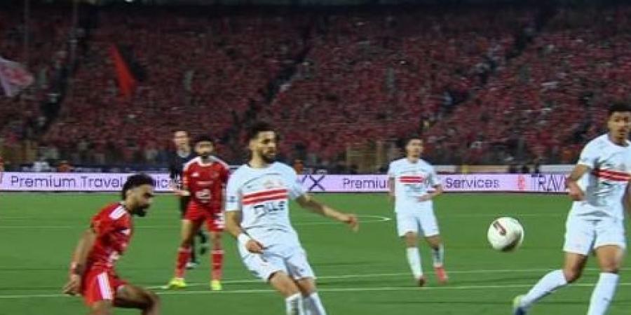 الزمالك ضد الأهلي.. حسين الشحات يسجل الهدف الثاني لـ الأهلي في مرمى الزمالك بالدوري المصري الممتاز