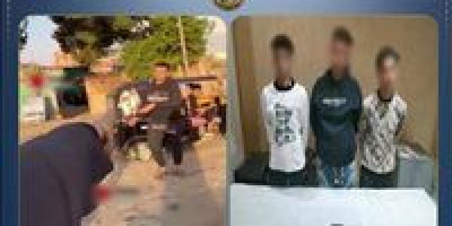 ضبط 3 شباب يستقلون توك توك بتهمة معاكسة فتاة ومضايقتها في الجيزة