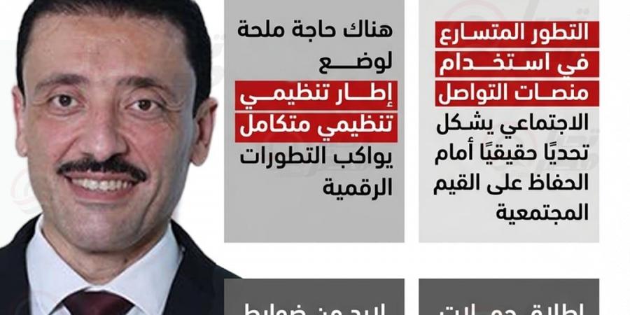 تعليم الشيوخ تناقش مقترح النائب محمد رزق لتنظيم محتوى التواصل الاجتماعي