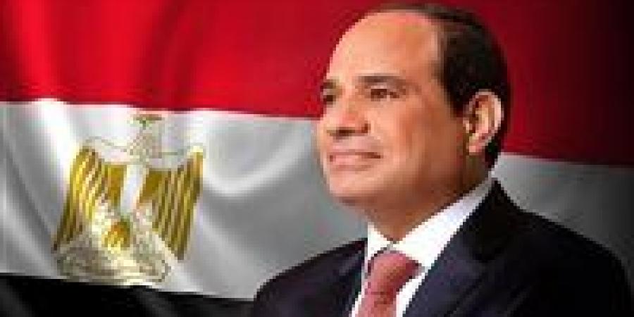 الرئيس السيسي يصل إلى مطار عنتيبي الدولي