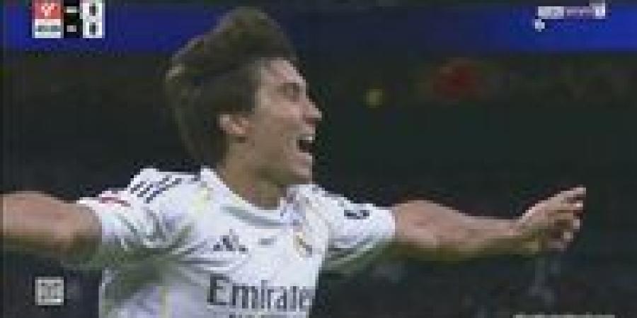 الريال ضد ريال أوفييدو.. جونزالو جارسيا يسجل الهدف الأول لـ ريال مدريد في مرمى ريال أوفييدو في الدوري الإسباني