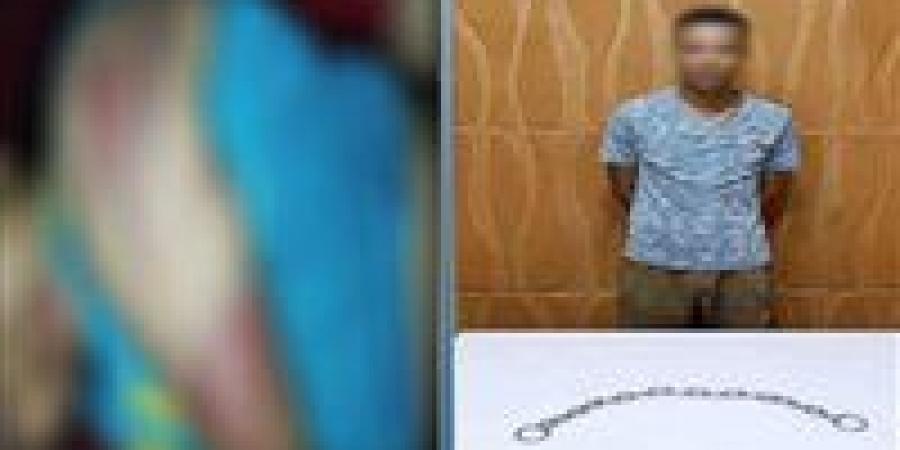 ضبط عاطل اعتدى على نجل شقيقه بسلسلة حديدية لتأديبه بالحوامدية