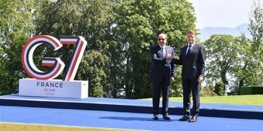 6 صور ترصد الساعات الأولى من نشاط السيسي في قمة G7