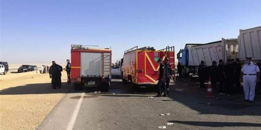 3 وفيات و4 مصابين في 5 حوادث متفرقة بالمنيا
