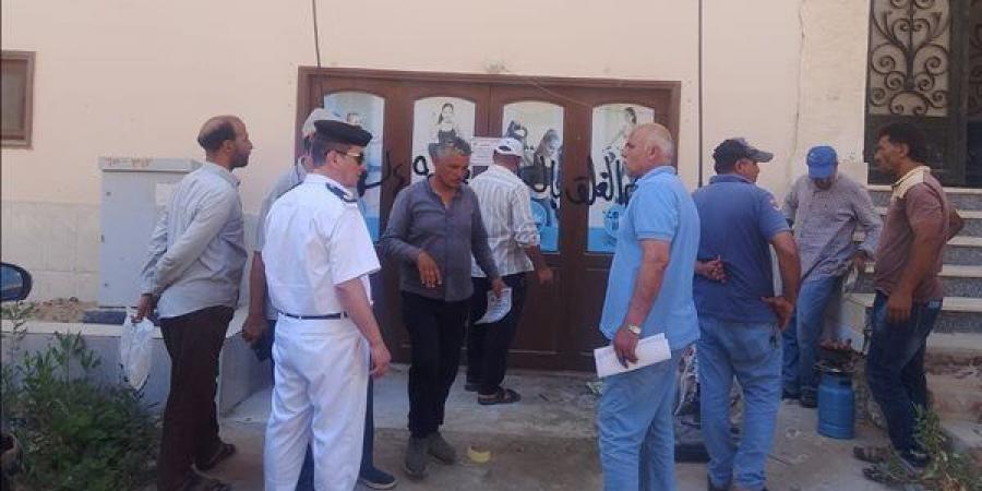حملة مكبرة لغلق وتشميع البدرومات والجراجات المخالفة بدمياط الجديدة