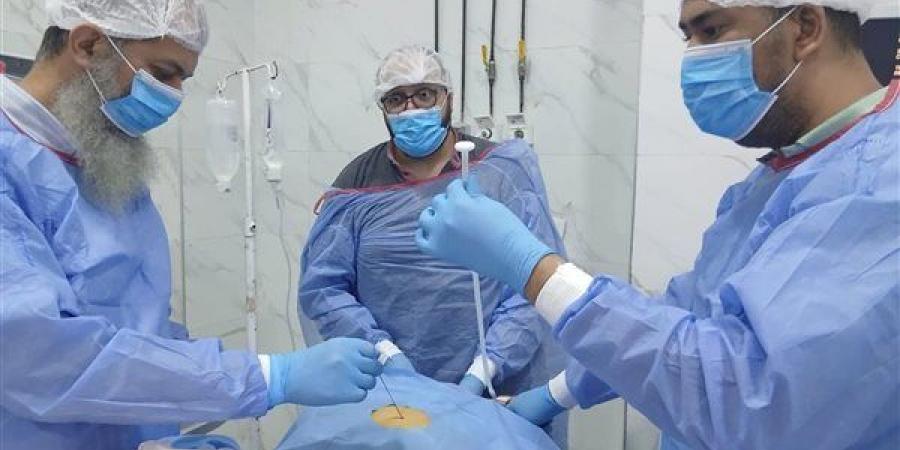 مناظير الجهاز الهضمي بفاقوس تنجح في تركيب أنبوب تغذية معدية لمسنة