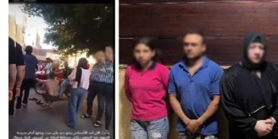 الداخلية تكشف ملابسات فيديو التعدي على سيدة أمام مدرسة بإمبابة