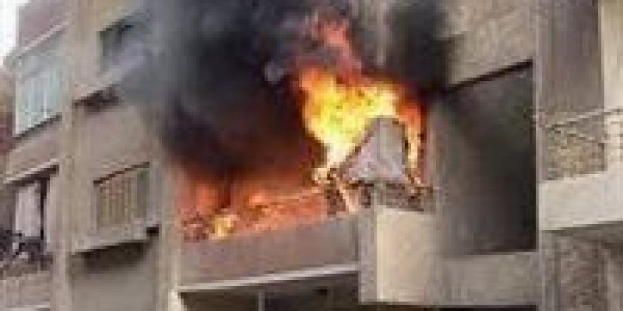 المعاينة تكشف سبب حريق شقة في مدينة نصر