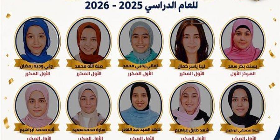 بالأسماء، أوائل الشهادة الإعدادية في البحيرة