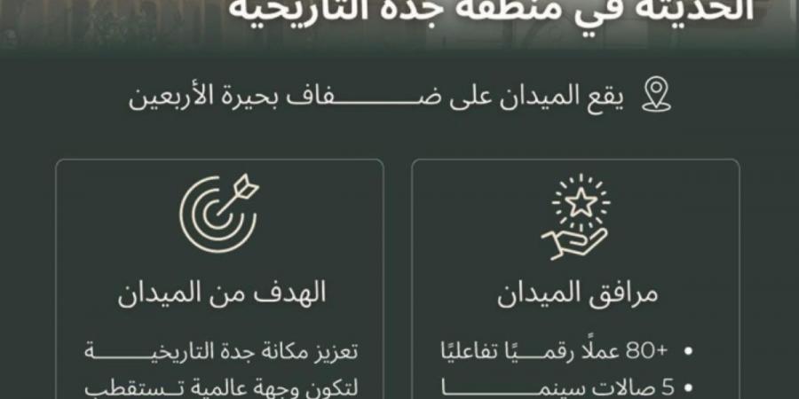 «ميدان الثقافة».. نافذة حضارية تربط 
الماضي بالمستقبل في قلب جدة التاريخية