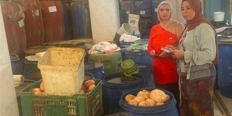 ضبط 283 شيكارة دقيق مدعم و7 أطنان مخللات و675 كجم أسماك فاسدة بالدقهلية (صور)