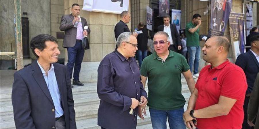إقبال كثيف على انتخابات التجديد الكلي لنادي القضاة (صور)