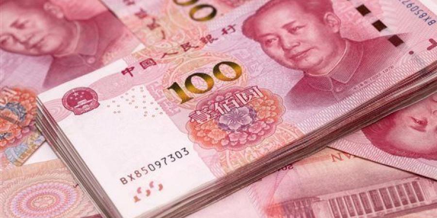 سعر اليوان الصيني في البنك الأهلي خلال تعاملات اليوم الإثنين