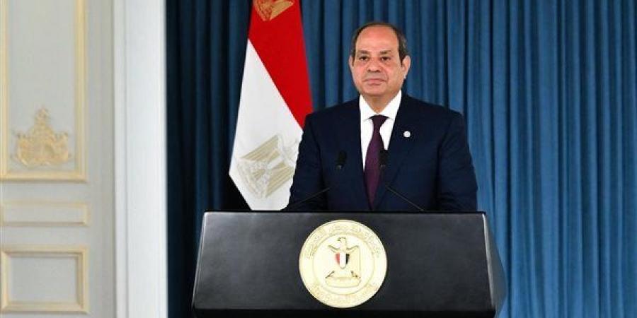 السيسي: ثورة 30 يونيو جسدت إرادة المصريين للحفاظ على هوية الدولة واستعادة مسارها الصحيح نحو المستقبل.. ستظل رمزا لوحدة المصريين وقدرتهم على مواجهة التحديات وعزمهم على بناء دولة قوية