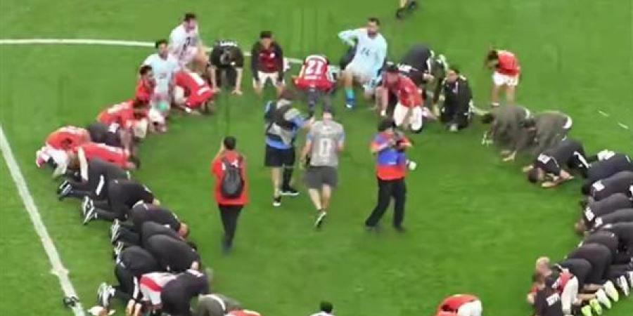 لحظة سجود لاعبي منتخب مصر بعد التأهل التاريخي إلى دور الـ16 بكأس العالم (فيديو)